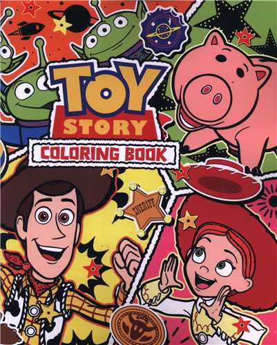 کتاب رنگ آمیزی Toy Story