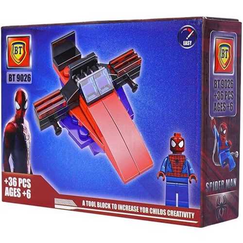 لگو (اسپايدرمن)(36 قطعه)(BT9026)
