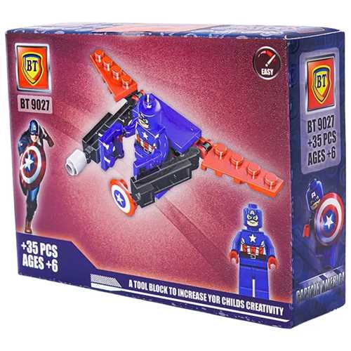 لگو (کاپيتان آمريکن)(35 قطعه)(BT9027)