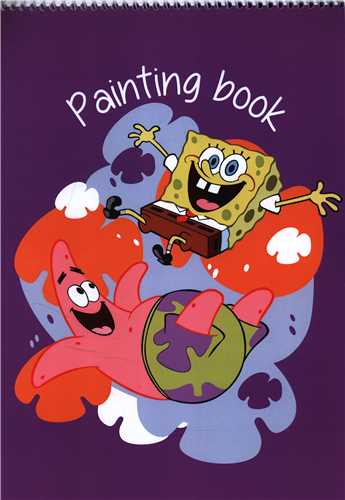 دفتر فانتزي نقاشي و طراحي طرح باب اسنفجي (رحلي)(1298)(حتمي)