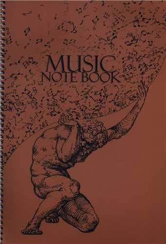 دفتر نت 5 خط (N 106)(25 برگ)(رحلي)(سرو)