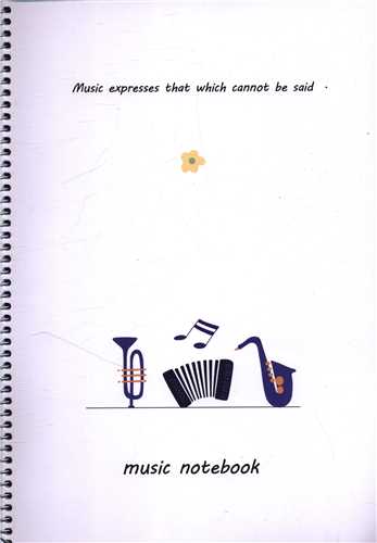 دفتر نت 5 خط (N 103)(25 برگ)(رحلي)(سرو)