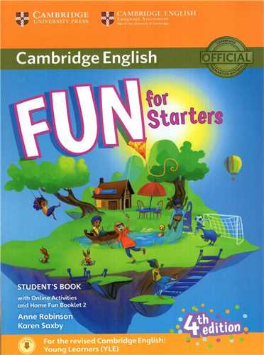 Fun for Starters Students Book 4th +Home Fun Booklet (2) + CD (جنگل)