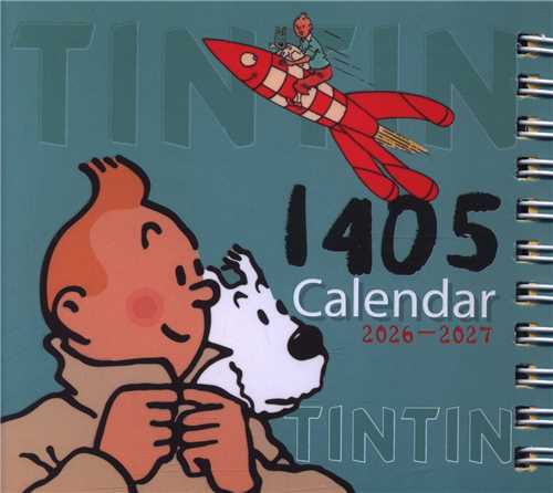 تقويم هفتگي تن تن 1405 (ميني)(در 2 طرح)(دوران)