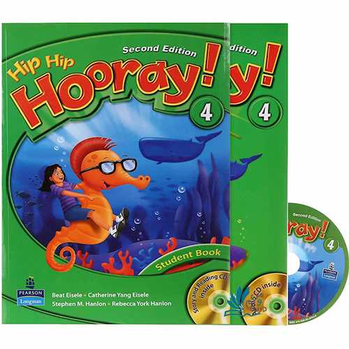 Hip Hip Hooray! 4 (کتاب دانش آموز و کتاب کار و سی دی )(جنگل)