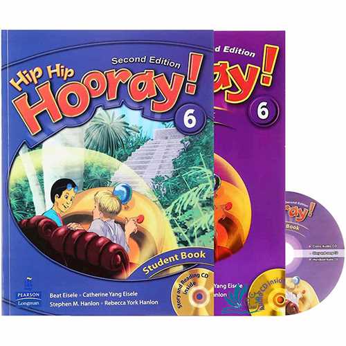 Hip Hip Hooray 6 (ویراست دوم)(کتاب دانش آموز وکتاب کار و سی دی)