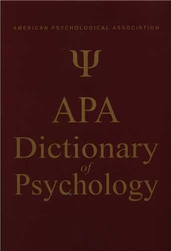 APA دیکشنری روانشناسی