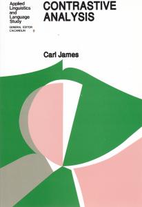 CONTRASTIVE ANALYSIS Carl James 