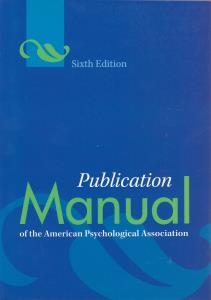 Publication Manual