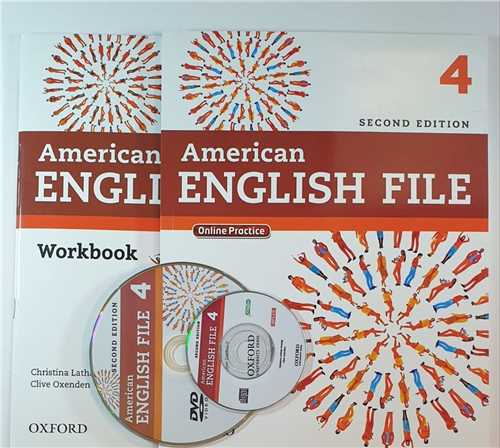 American English File 4 (ويراست دوم)(کتاب دانش آموز و کتاب کار و سي دي )(رهنما)