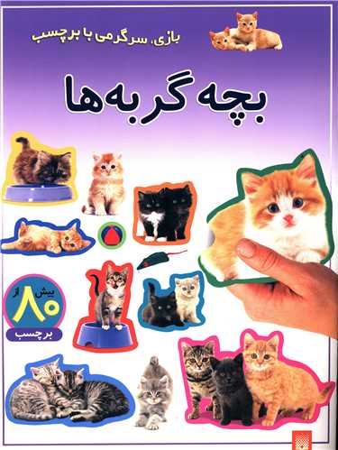 بازی سرگرمی با برچسب (بچه گربه ها)