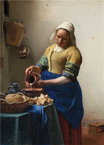 تابلو The Milkmaid سانتی متر 13*18