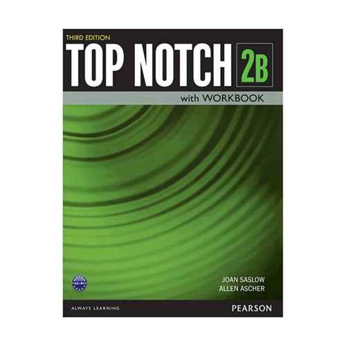 Top Notch 2B (ویراست سوم)(کتاب دانش آموز و کتاب کار و سی دی )(جنگل)