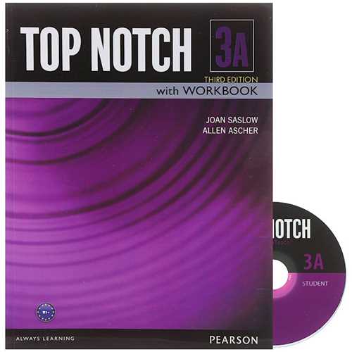 Top Notch 3A (ویراست سوم)(کتاب دانش آموز و کتاب کار و سی دی ) (جنگل)