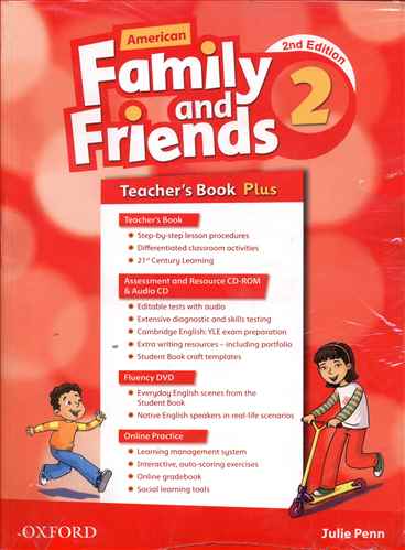 American Family And Friends (2) (ويراست دوم)(کتاب معلم و کتاب کار ) (جنگل)
