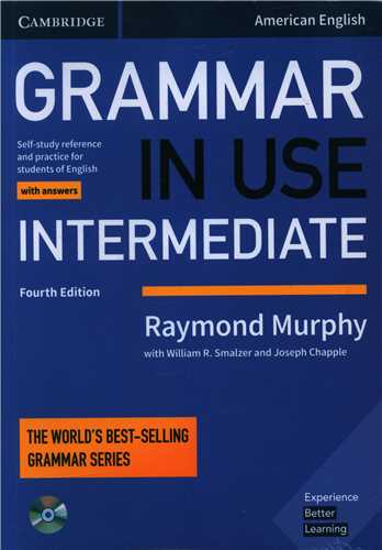 Amarican English Grammar in Use Intermediate (کتاب دانش آموز وسی دی ) (جنگل)