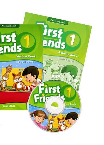 American English First Friends 1 (کتاب دانش آموز و کتاب کار و سی دی ) (جنگل)