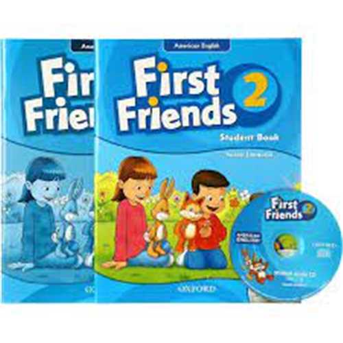 American English First Friends 2 (کتاب دانش آموز و کتاب کار و سی دی ) (جنگل)