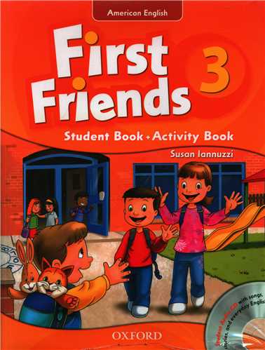 American English First Friends 3 (کتاب دانش آموز وسی دی )(جنگل)