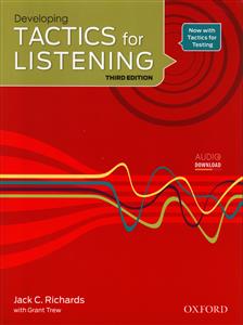 Developing Tactics for Listening (ویراست سوم)(کتاب دانش آموز و کتاب کار و سی دی )( جنگل)