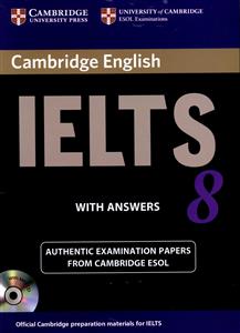 Cambridge Ielts 8 (کتاب دانش آموز وسی  دی )  (جنگل)