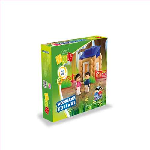 بازی کلبه جنگلی 45 قطعه (تک تویز)(ک24)