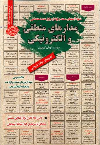 نمونه آزمونهای استخدامی مدار های منطقی و الکترونیکی