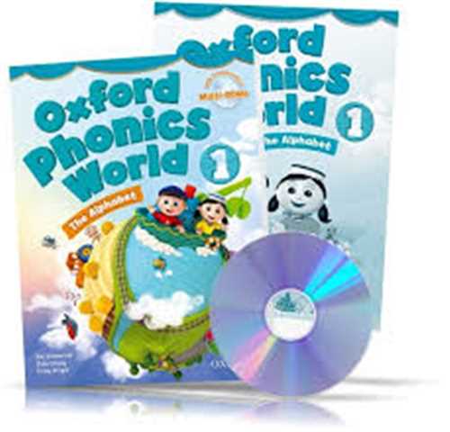 Oxford Phonics World 1 (کتاب دانش آموز و کتاب کار و سی دی ) (جنگل)
