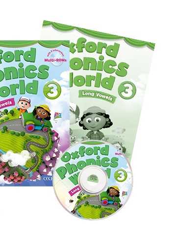 Oxford Phonics World 3 (کتاب دانش آموز و کتاب کار و سي دي)(جنگل)