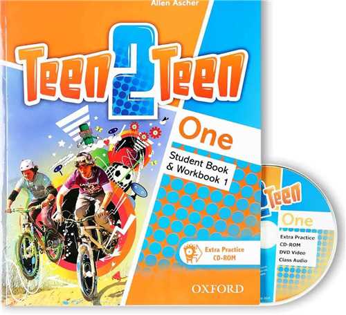 Teen 2 Teen (1(کتاب دانش آموز و کتاب کار و  سي دي )(جنگل)