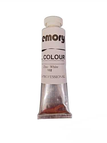 رنگ (روغن)(50میل)(zinc-white)(102)(مموری)