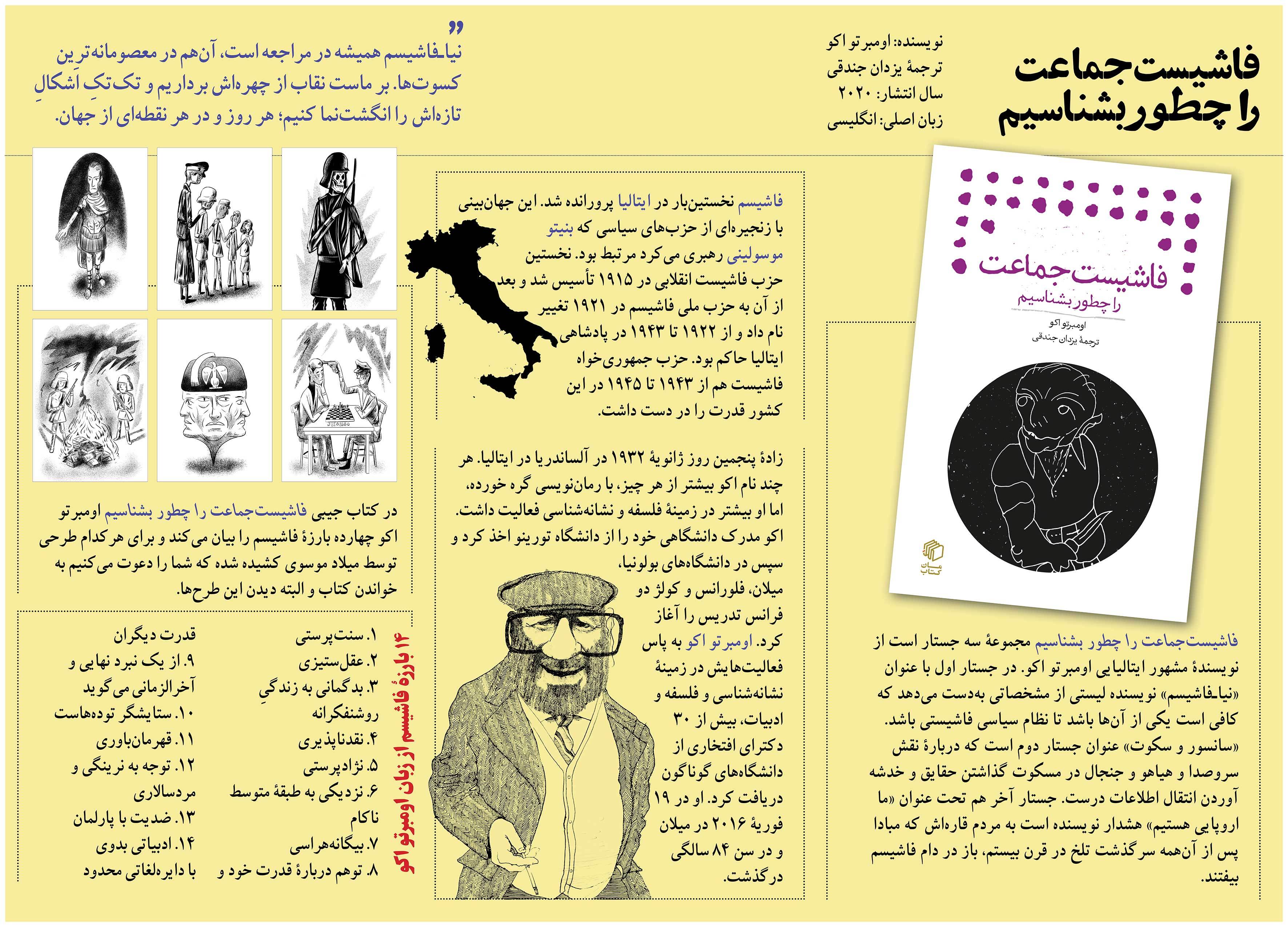 اینفوگرافیک فاشيست جماعت را چطور بشناسيم