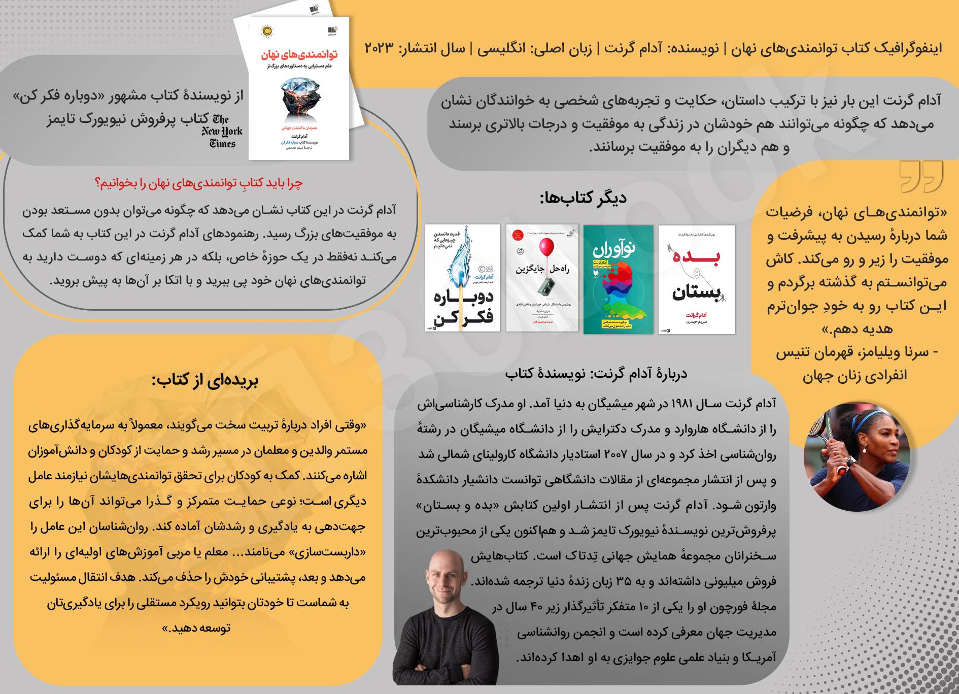 اینفوگرافیک کتاب توانمندی‌های نهان