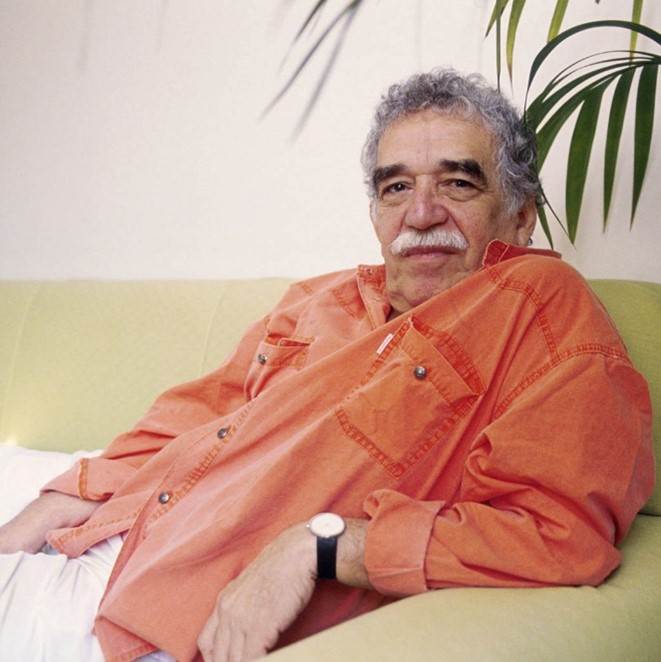 تصویری از گابریل گارسیا ماکز نیوسنده کتاب صد سال تنهایی